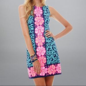 Lilly Pulitzer Fountain Hopping Delia Shift Dress